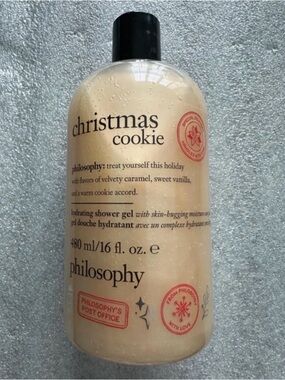 Philosophy Holiday Christmas Cookie 3 in 1 Shampoo Shower Gel Bubble 16oz Sealed
